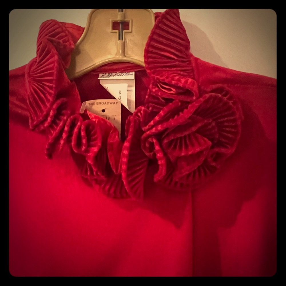 Vintage R. Michael Alan Berry Red Robe